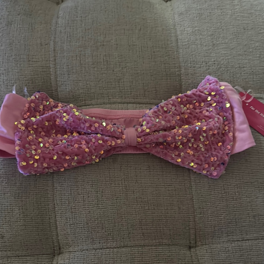 SHEIN Pink bow shirt